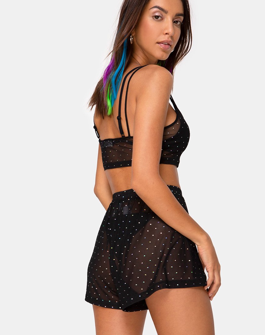 Bild von Boris Short in Crystal Net Schwarz