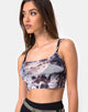 Image of Bliss Crop Top aus Cherub Mesh