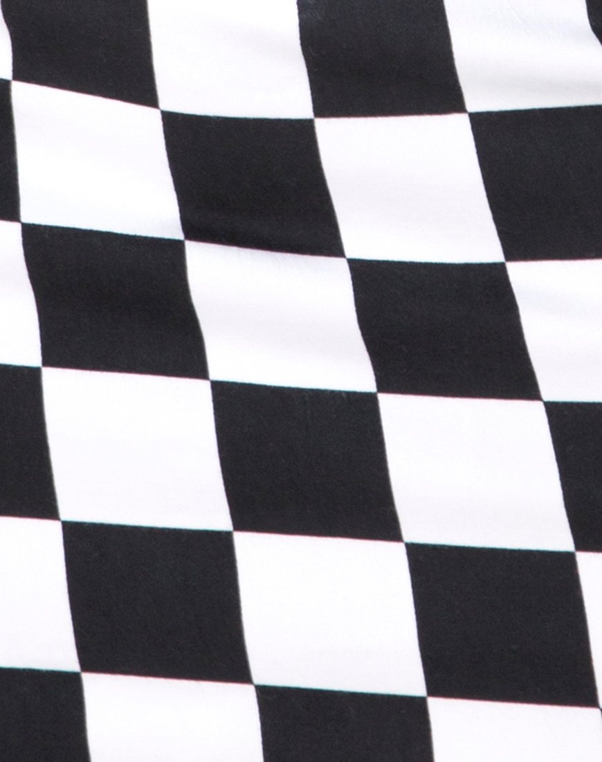 Bild von Boco Dress in Check Board Medium S/W