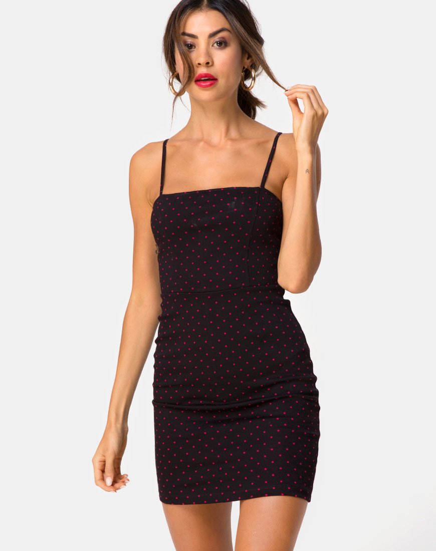Boco Kleid in Cuban Dot Rot