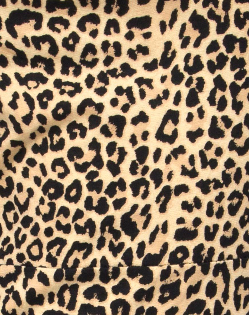 Bild von Boco Bodycon Kleid in Rar Leopard
