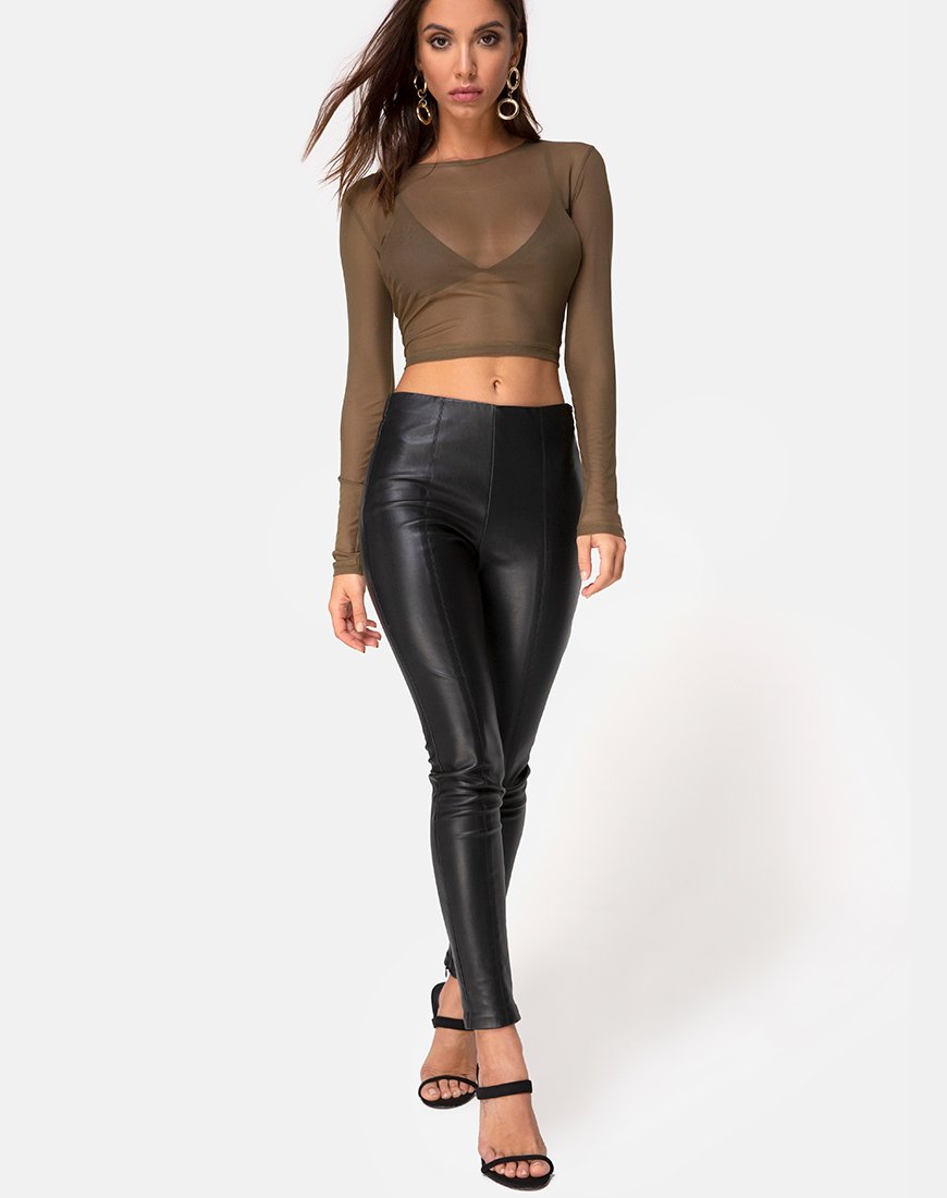Bild von Bonnie Top in Netz Khaki