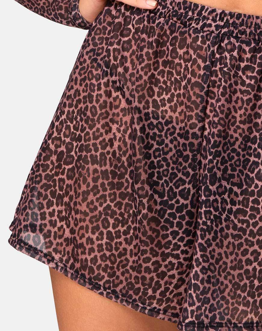Bild von Boris Short in Rar Leopard Mesh