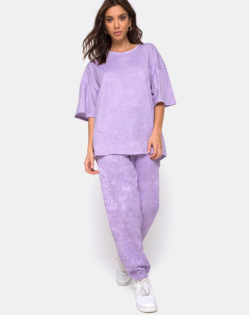 Bild von Botec Tee in Lila Acid Wash