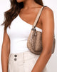 Image of Gigi Umhängetasche in Snake Beige
