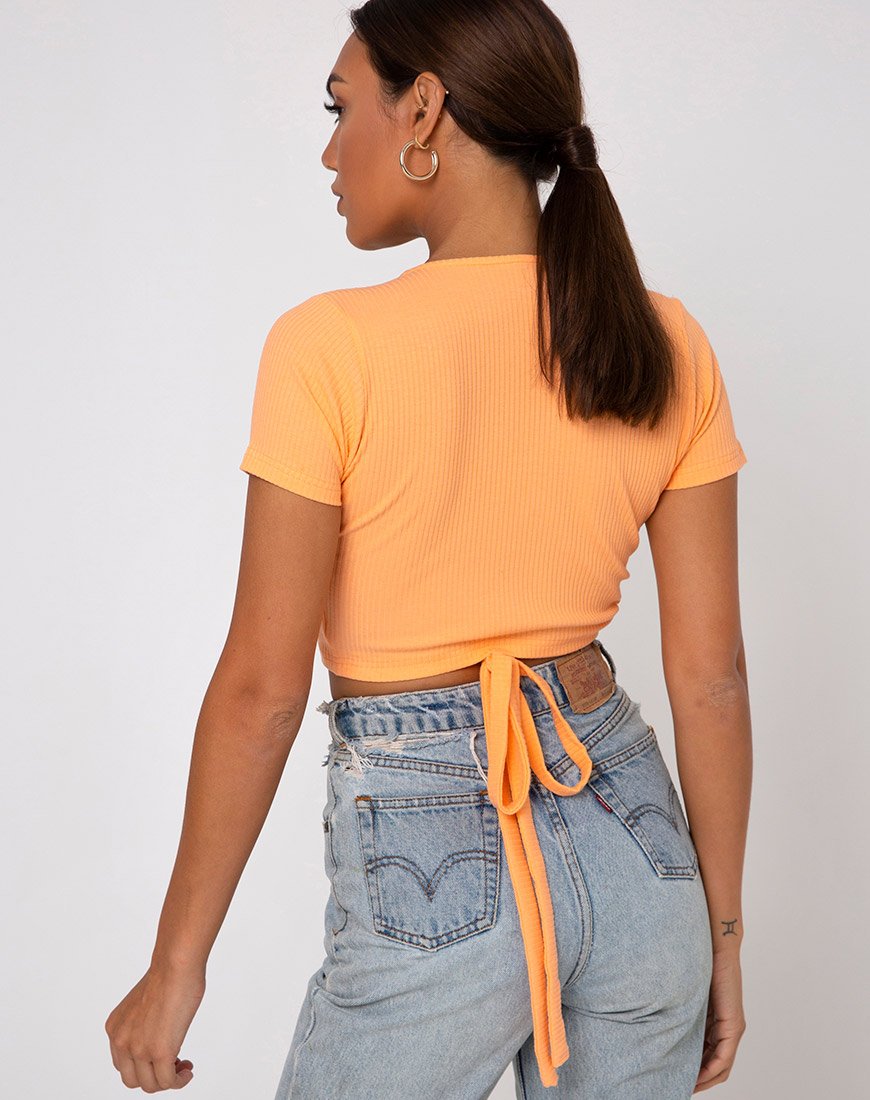 Bild von Bria Top in Rib Cantaloupe
