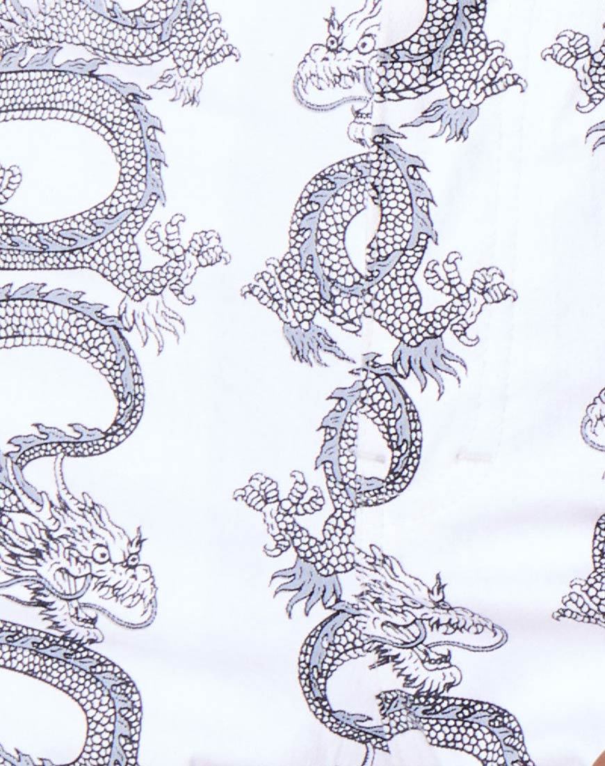 Image of Brianna Pant in Dragon Rope Weiß Platzierung