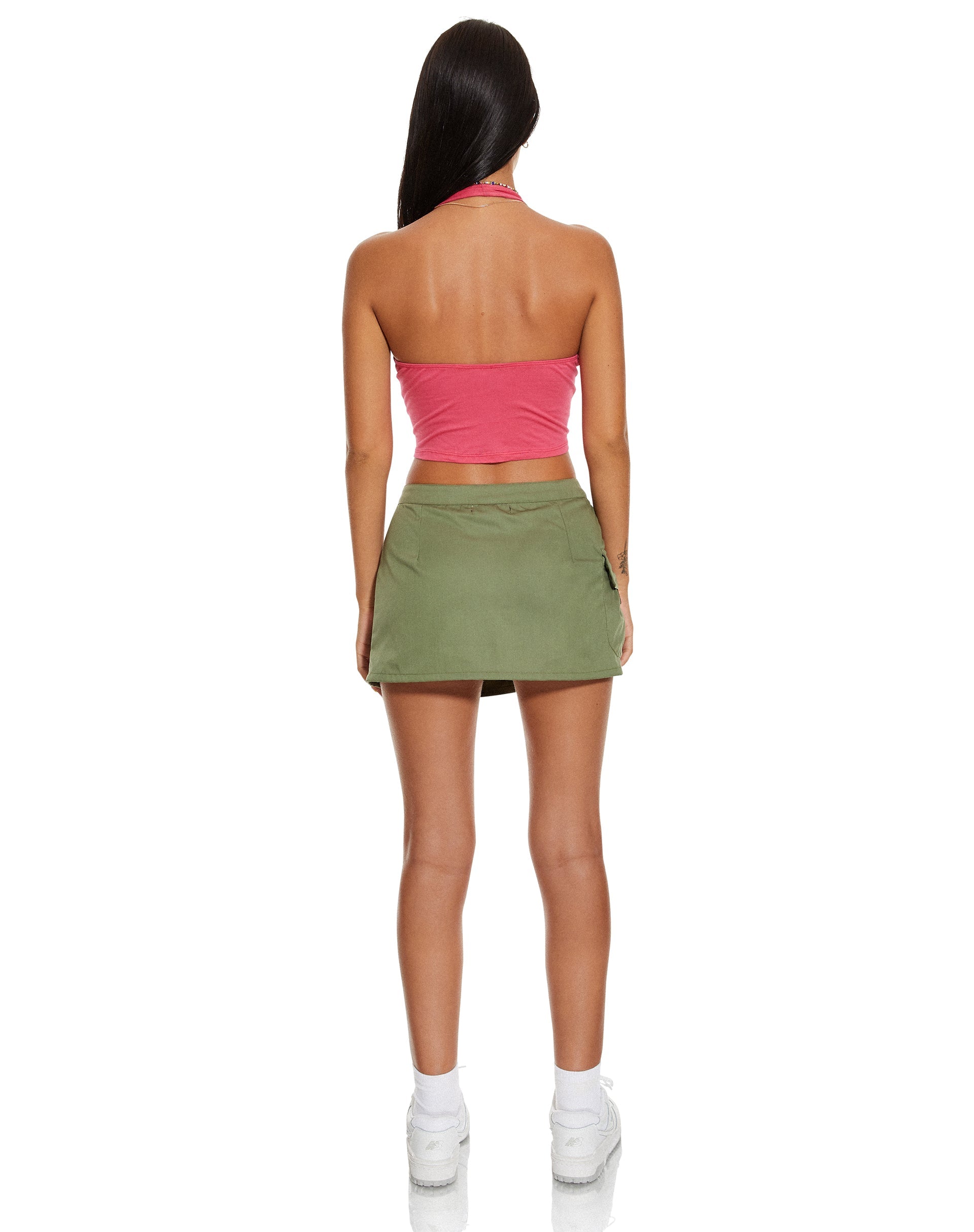 Bild von MOTEL X BARBARA Dario Crop Top in Fandango Pink