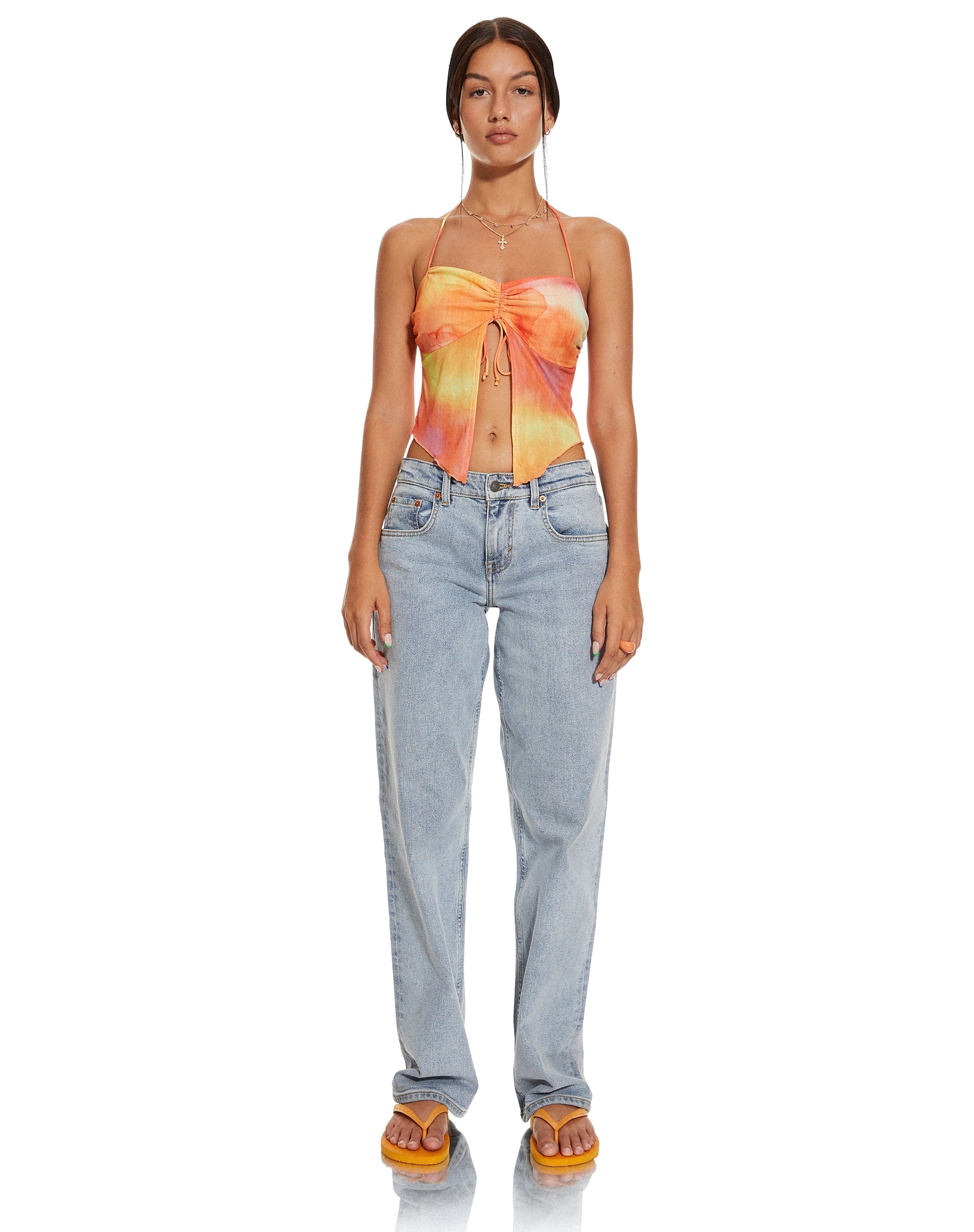 Bild von MOTEL X BARBARA Barbara Top in Fruit Crush Watercolour