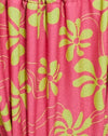  90er Jahre Beachy Floral Hot Pink