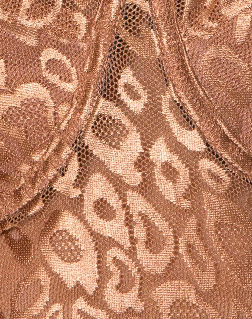Bild von Calani Mieder in Leopard Sheen Net Caramel