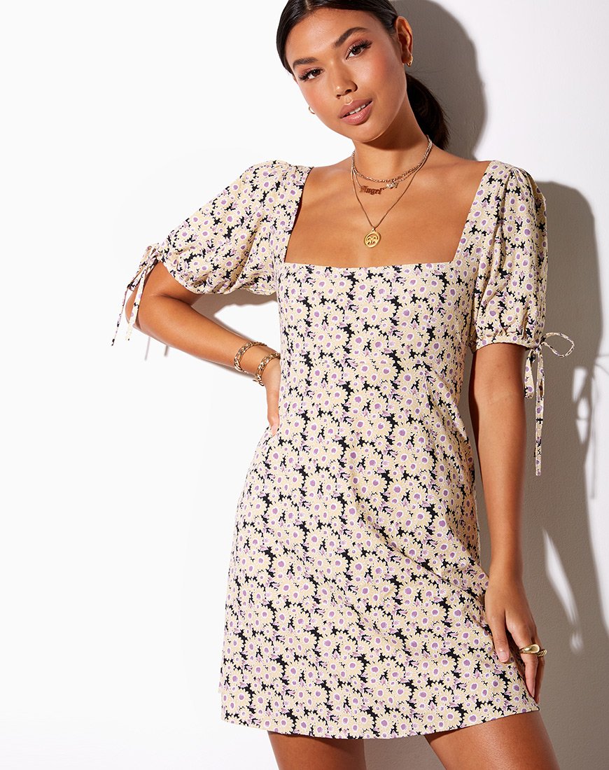 Calia Kleid in Daisy Day Dream Creme