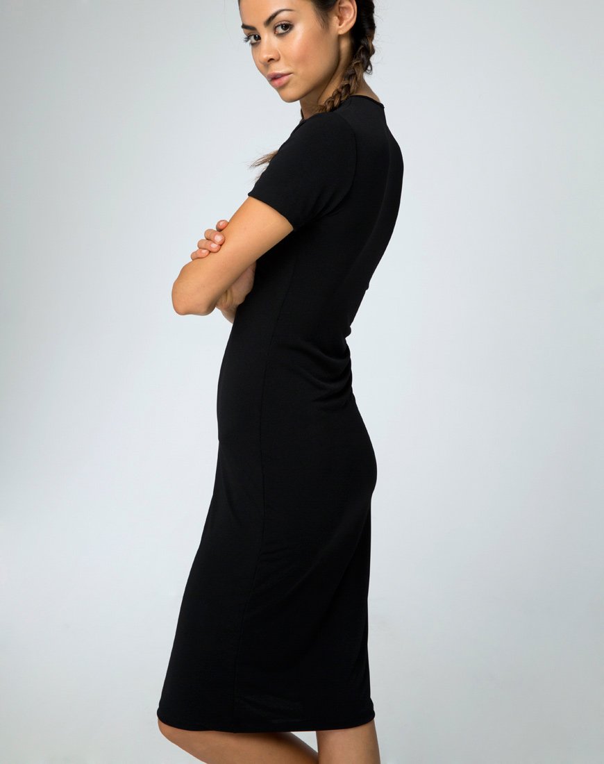 Callow Bodycon-Kleid in Schwarz