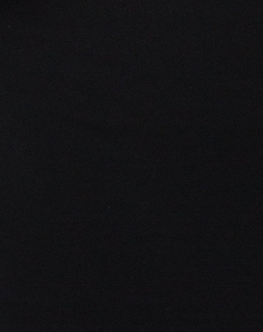 Image of Callow Bodycon Kleid in Schwarz