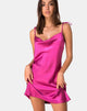 Bild von Camara Kleid in Satin Magenta