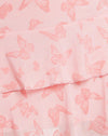  Schmetterling Rosa Flock