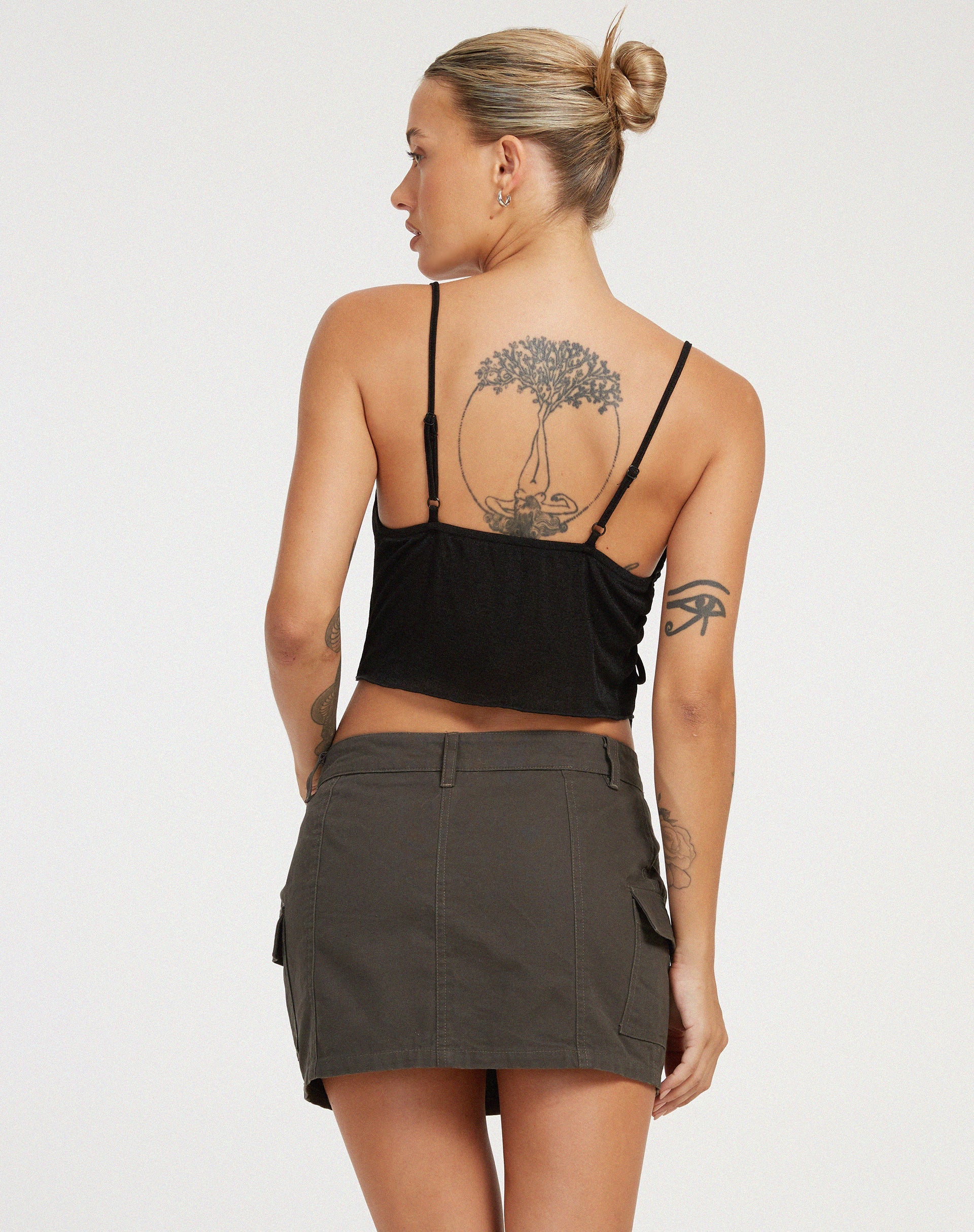 Bild von Camity Crop Top in Schwarz