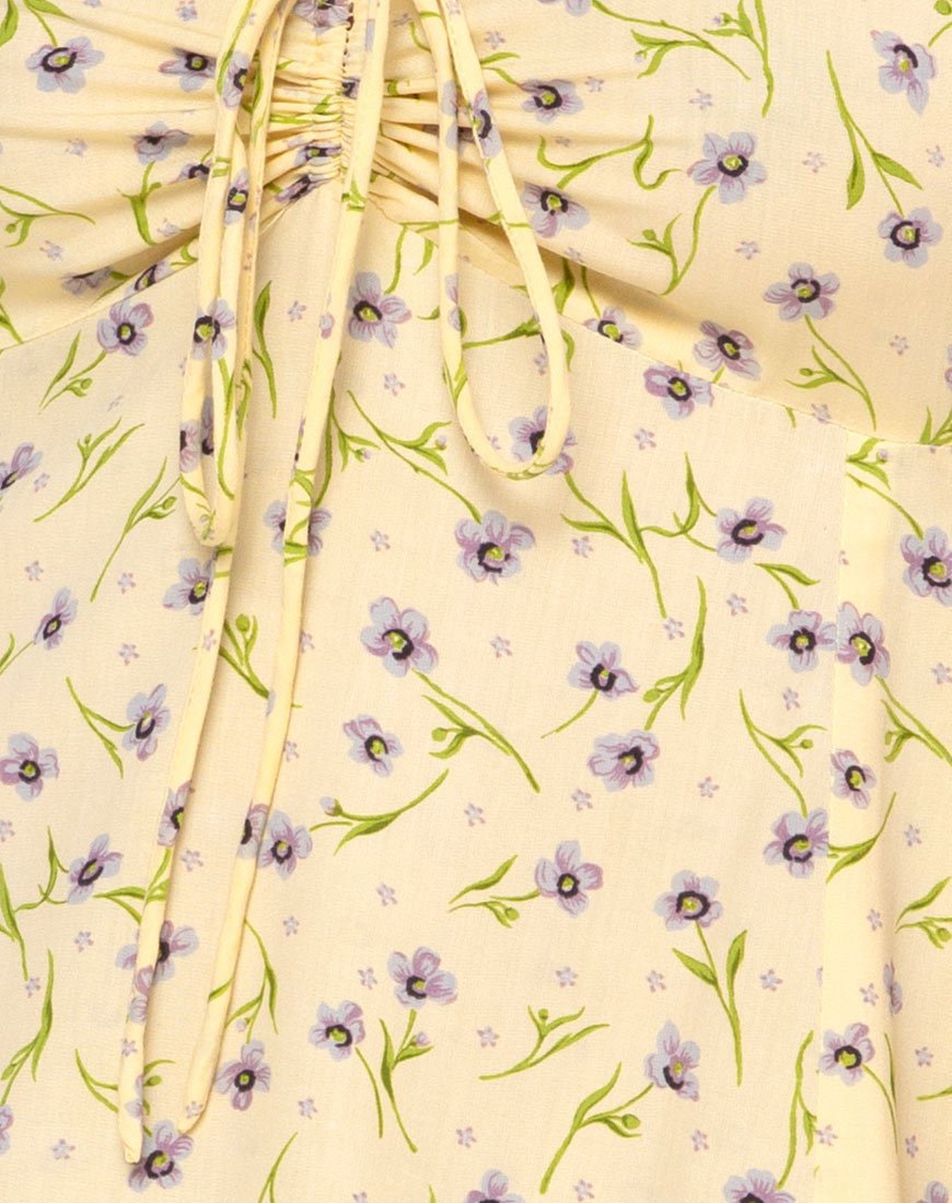 Image of Carie Kleid in Wild Flower Lemon Drop