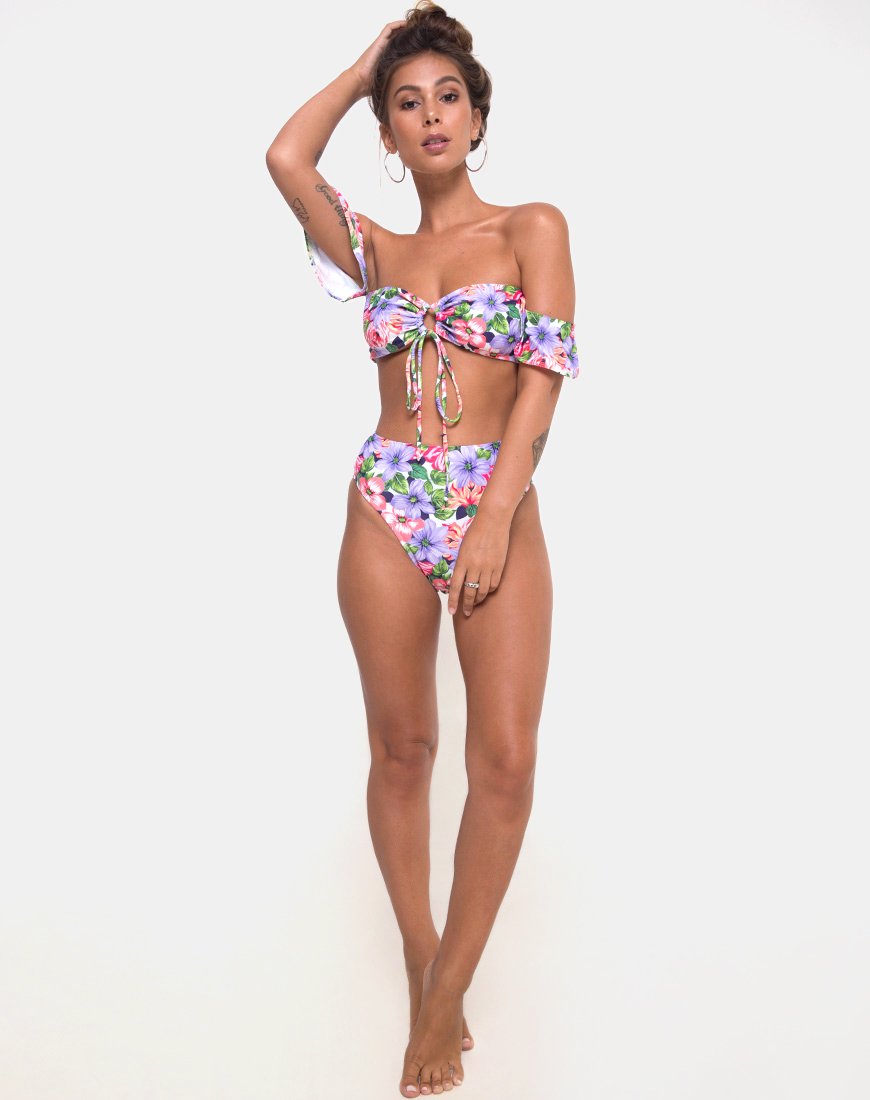 Carmella Bikini-Unterteil in Spring Fling