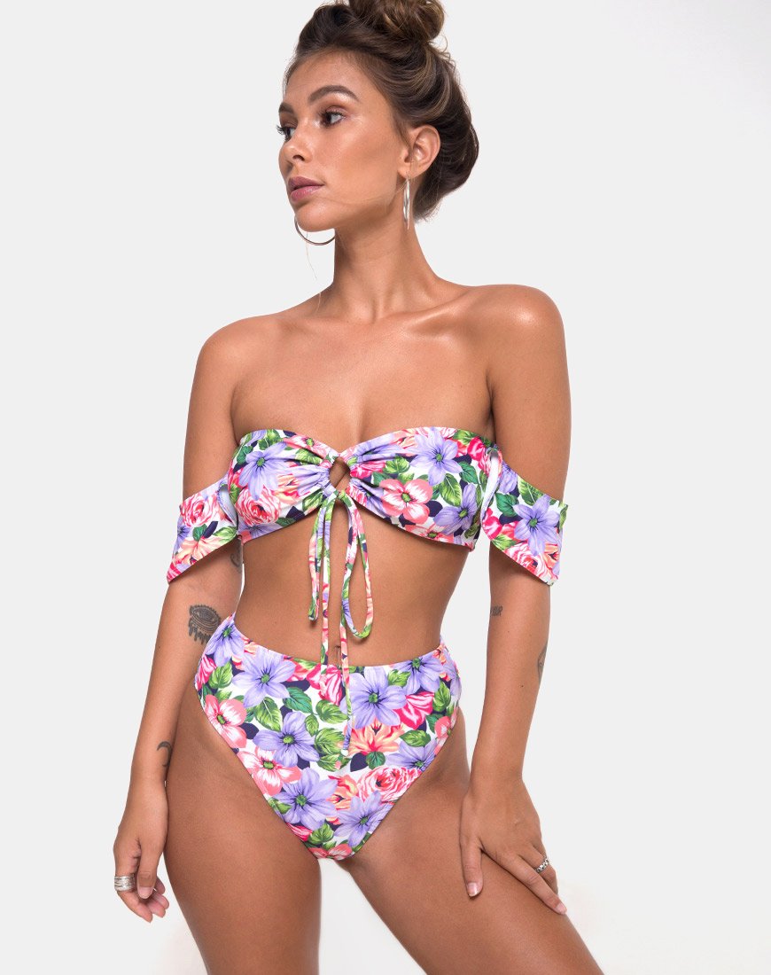 Carmella Bikini-Oberteil in Spring Fling