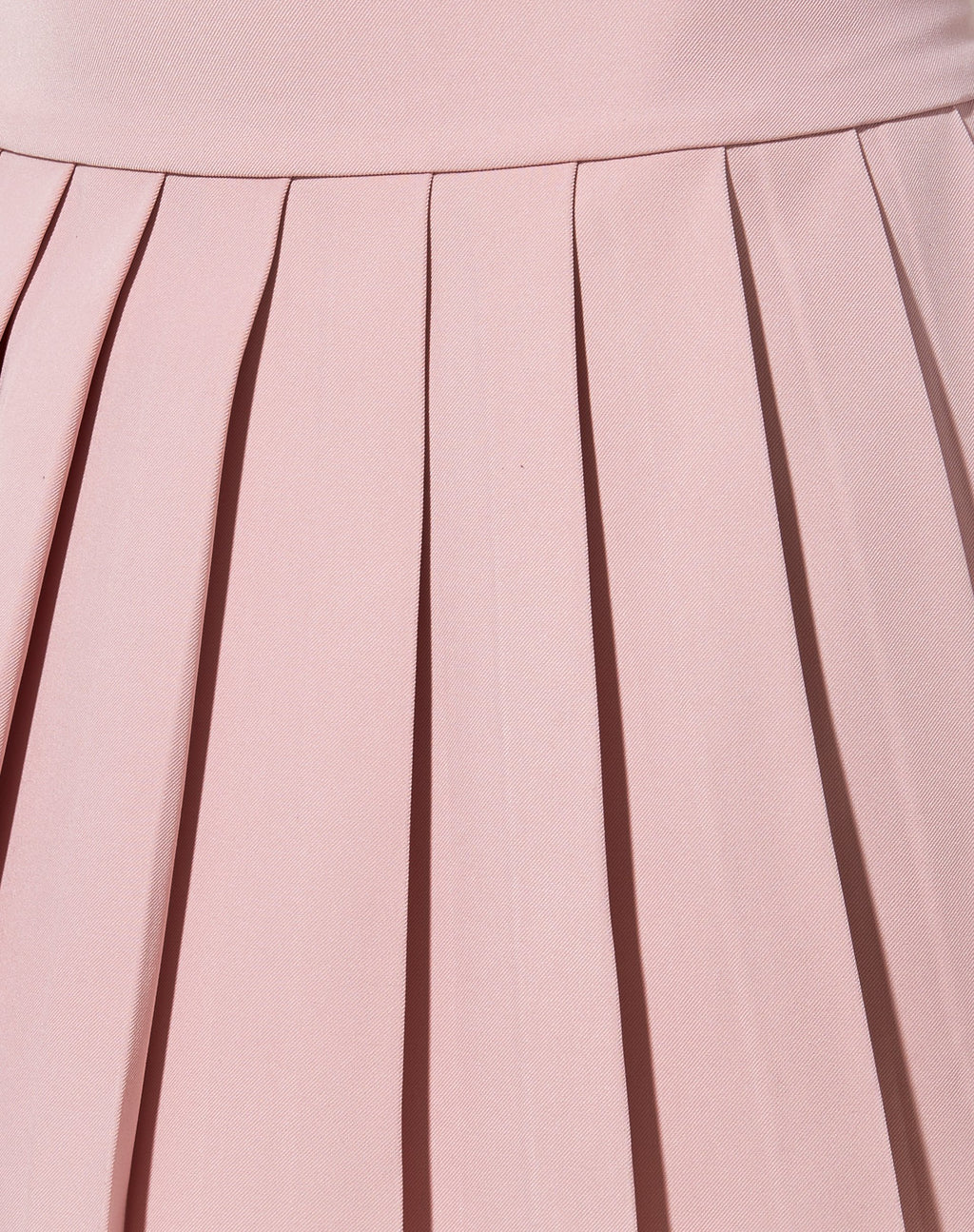 Cason Mini-Faltenrock in zartem Rosa