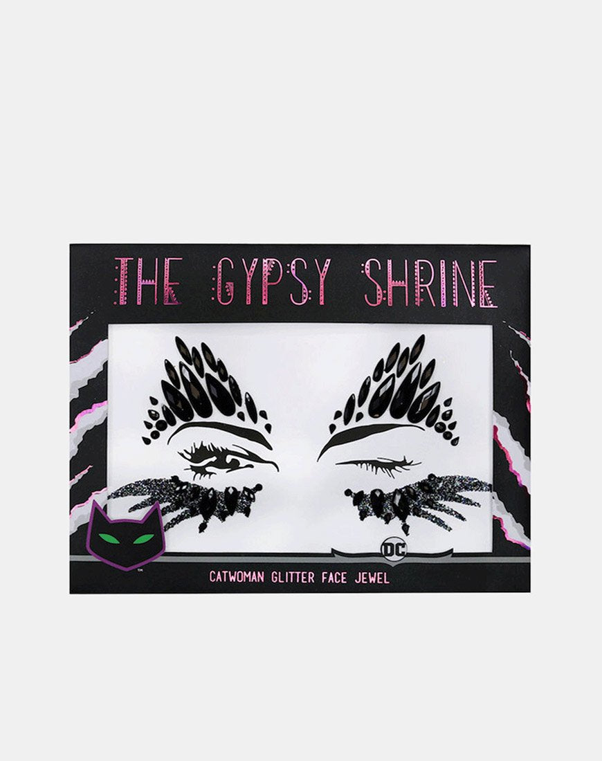 Schwarzer Onyx-Gesichtsschmuck von Shrine