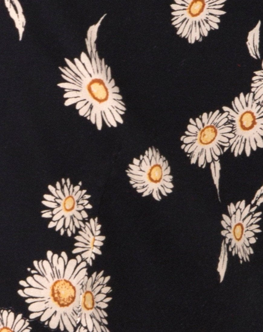 Bild von Cavazza Crop Top in Grunge Daisy Floral