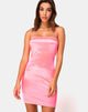 Bild von Cecile Slip Dress in Neon Pink