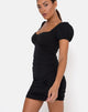 Image of Cellini Minikleid aus Polycrepe Schwarz