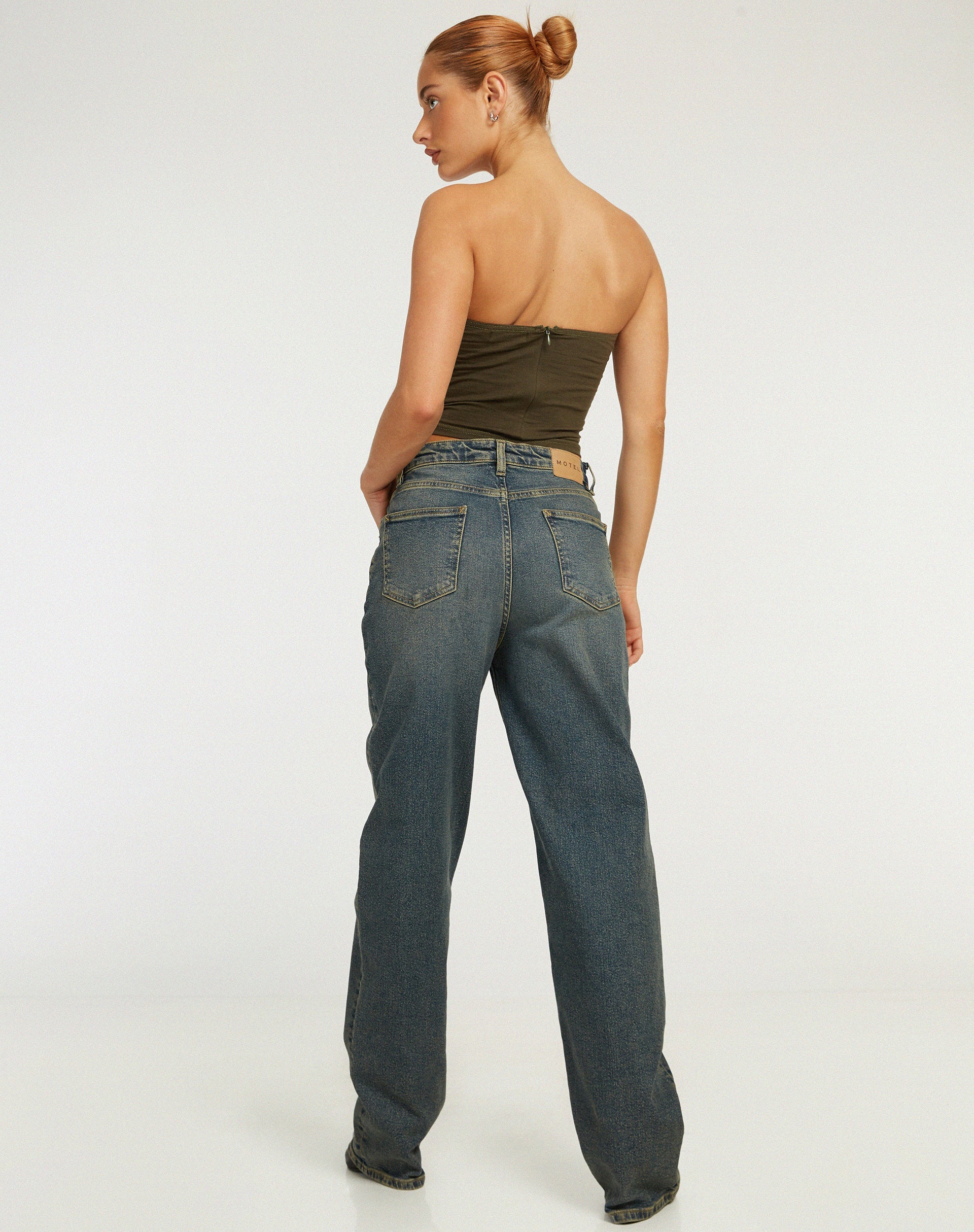 Bild von Chae Bandeau Top in Olive