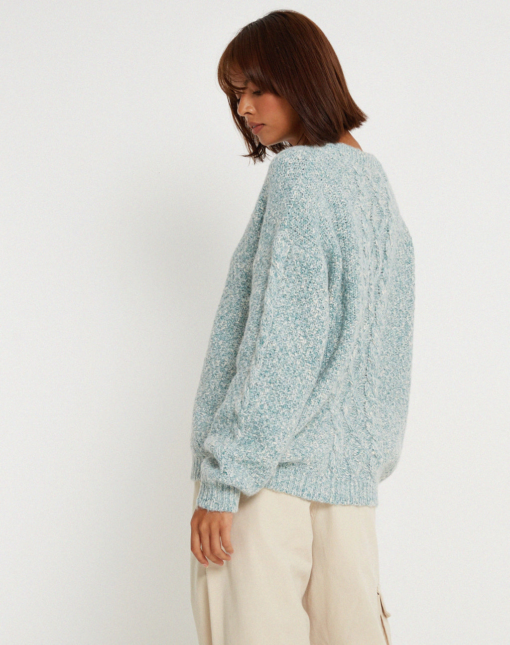 Chalih Pullover in Entengrün