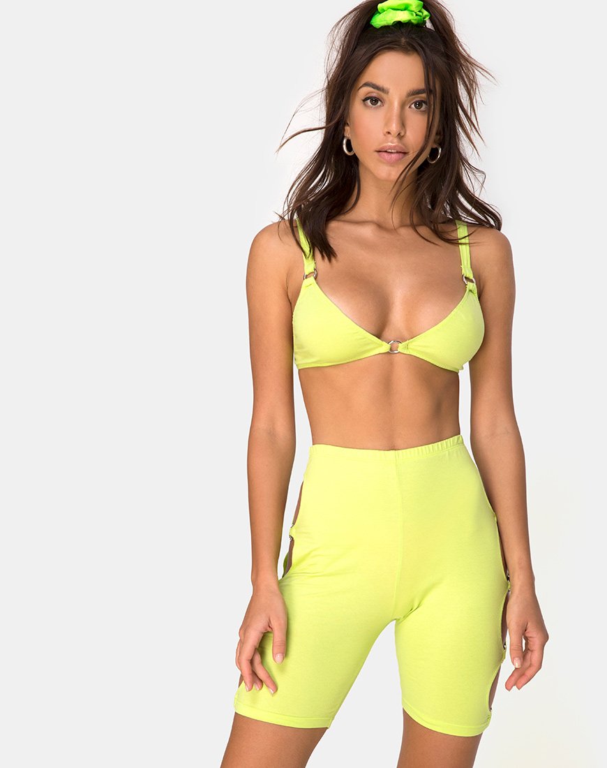 Chiel Cycle Short in Limette