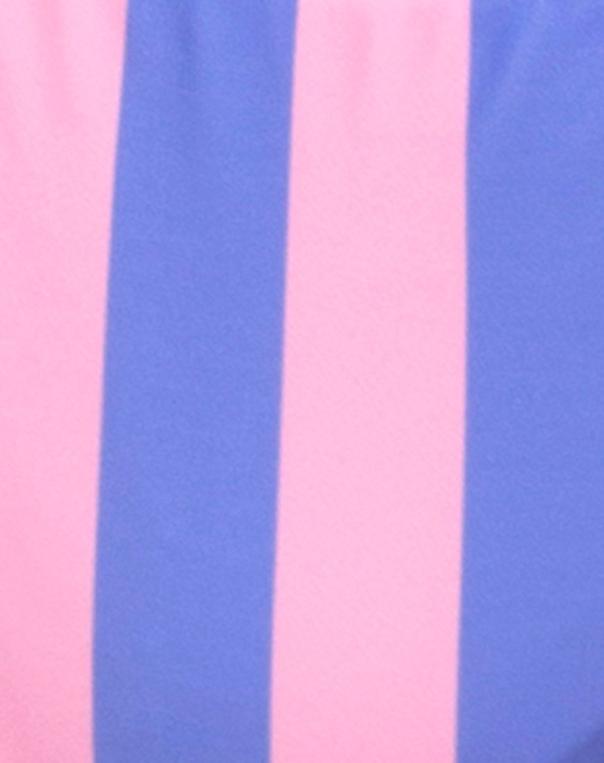 Bild von Claudia Bikini Bottom in Fairground Stripe
