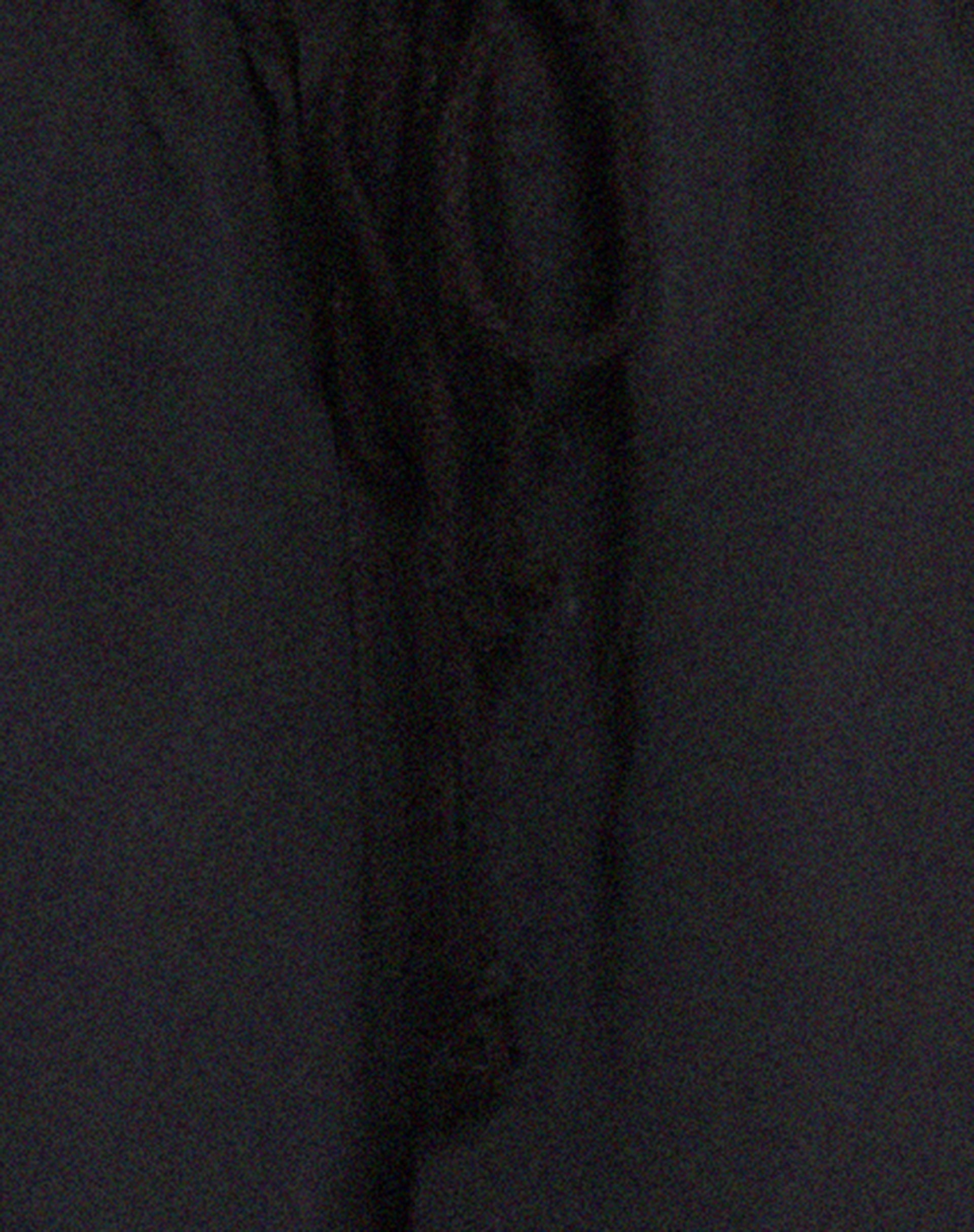 Chute-Hose aus Mikrofaser Schwarz