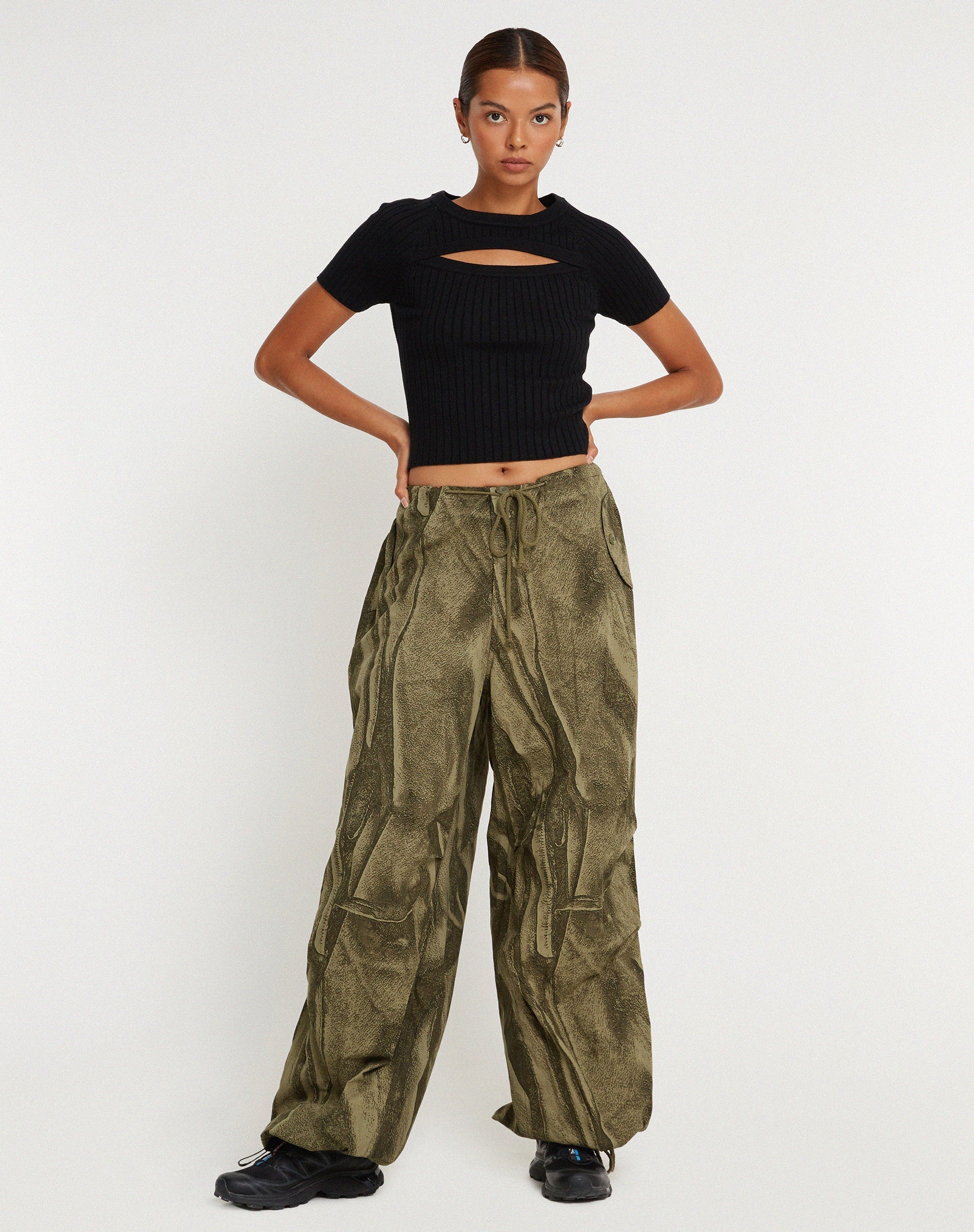 Abbildung der Chute Trouser in Dystopian Crease Khaki