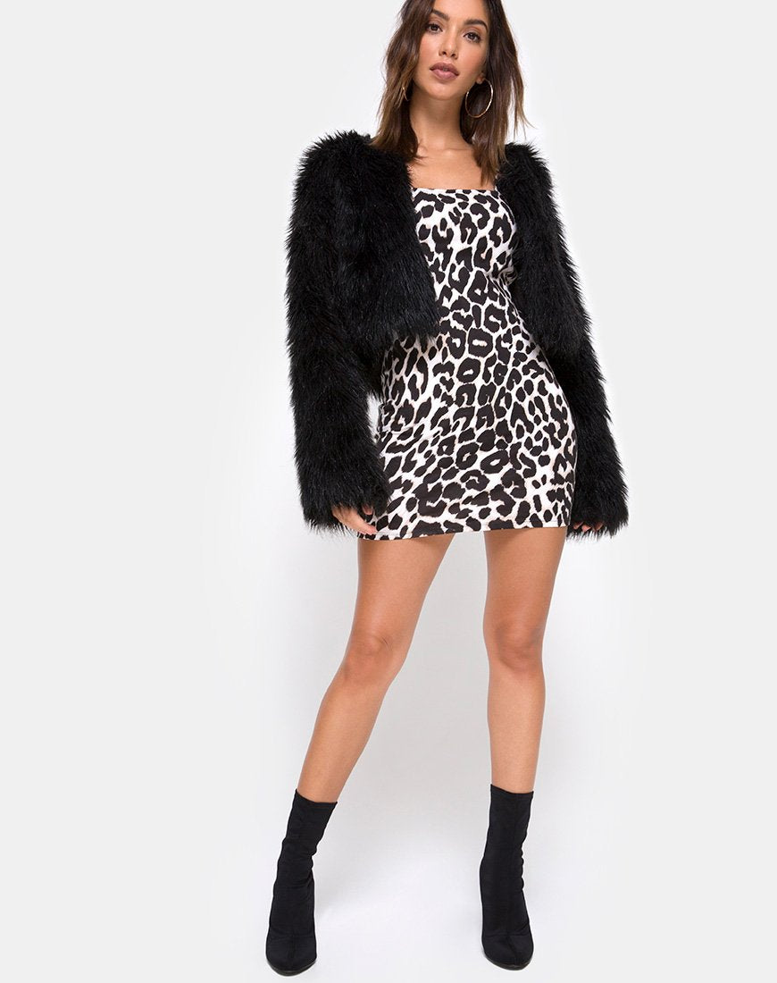Bild von Cinelle Bodycon Kleid in Übergröße Jaguar