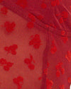  Rote Flockmasche