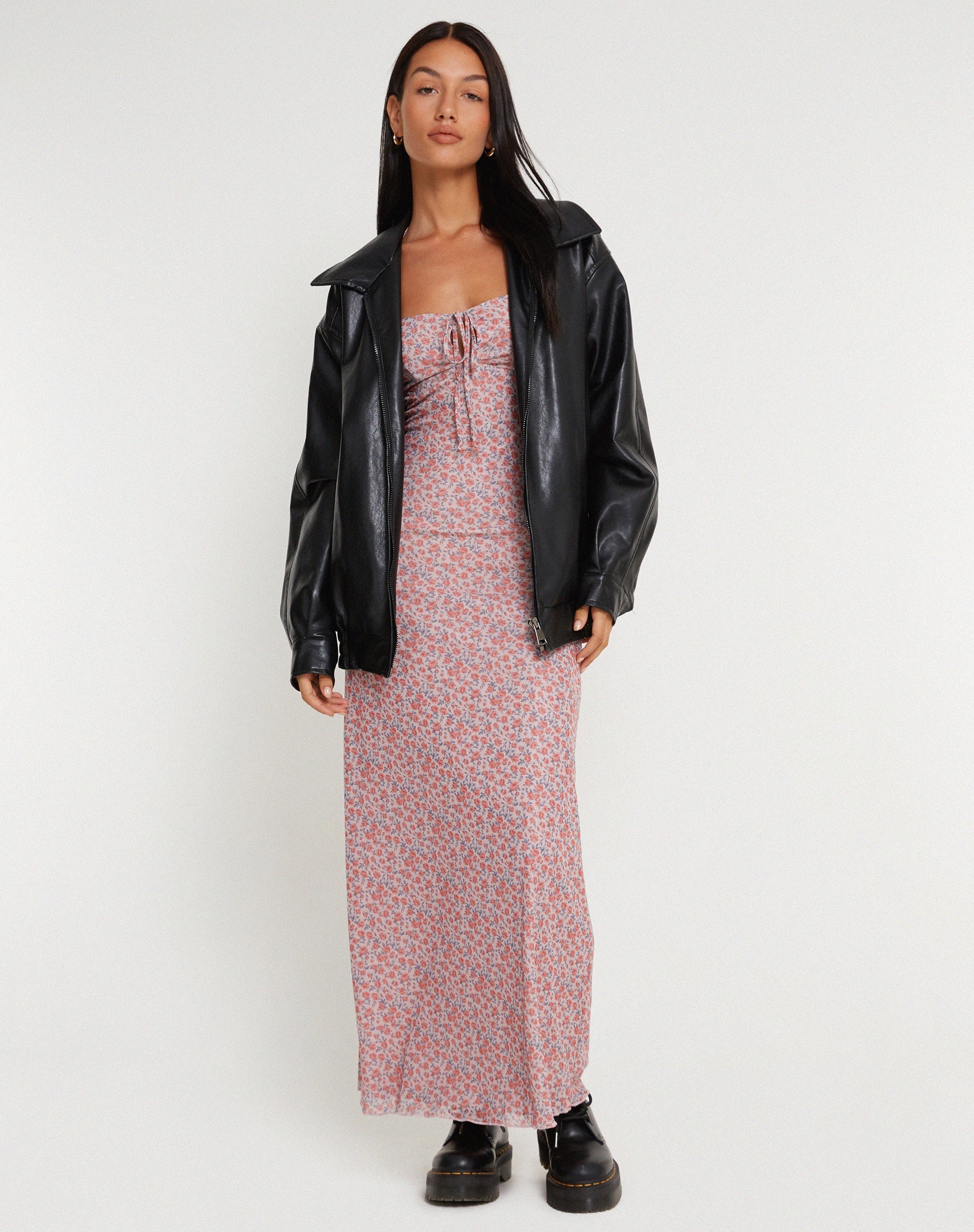 Bild von Clovita Maxikleid in Spring Rose Dusty Pink