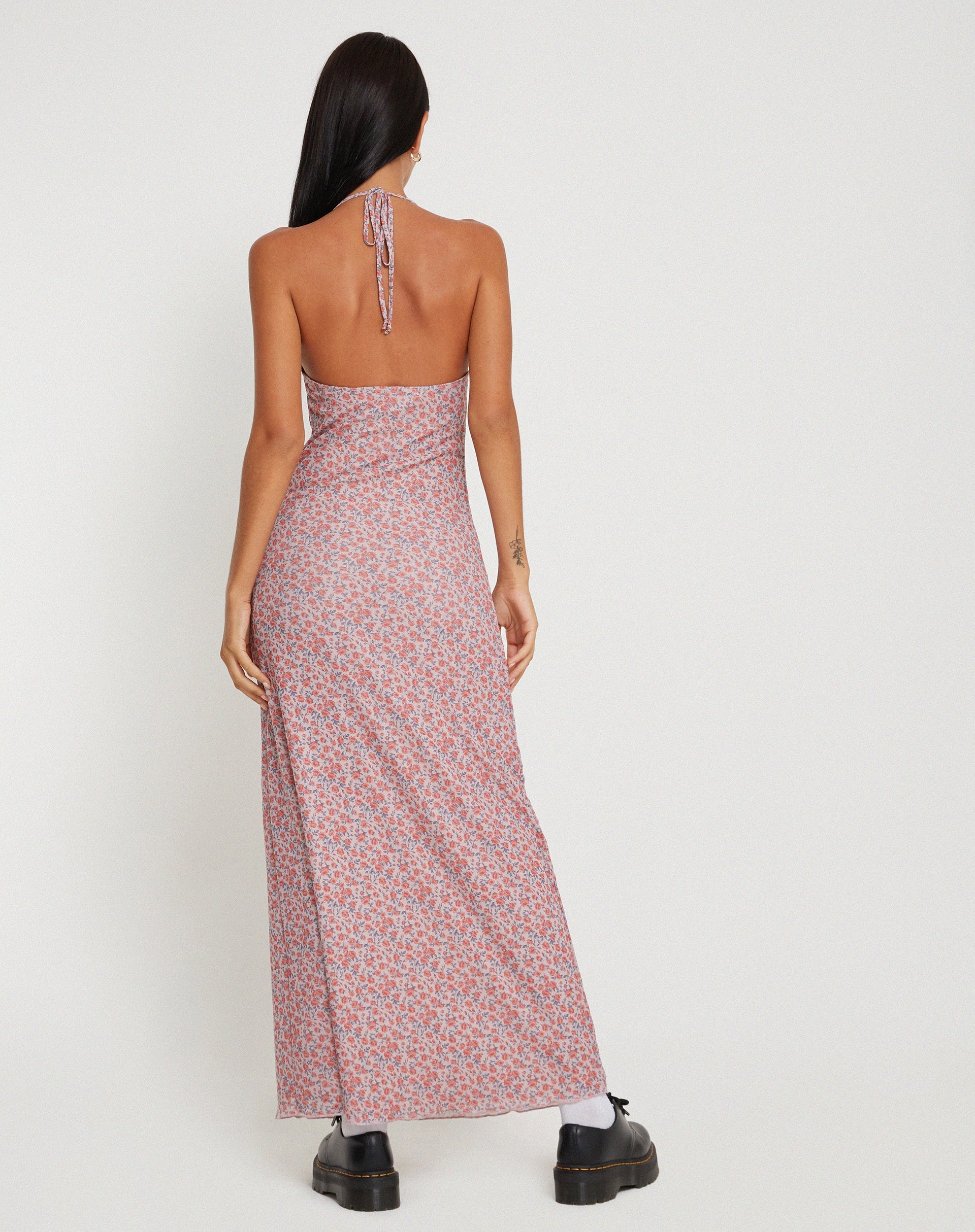 Bild von Clovita Maxikleid in Spring Rose Dusty Pink