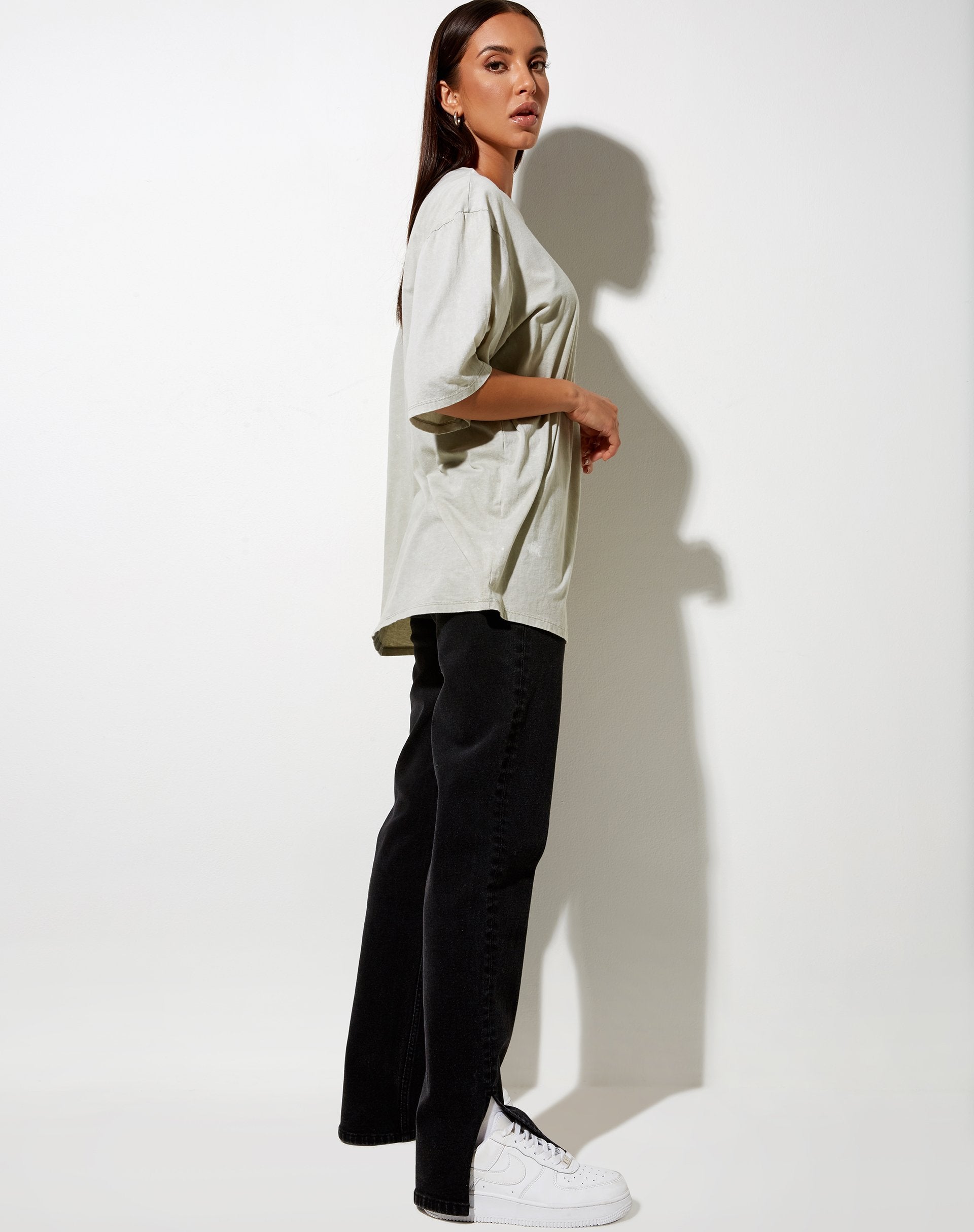 Bild von Cocoon Tee in Ecru Angelo Label Embro