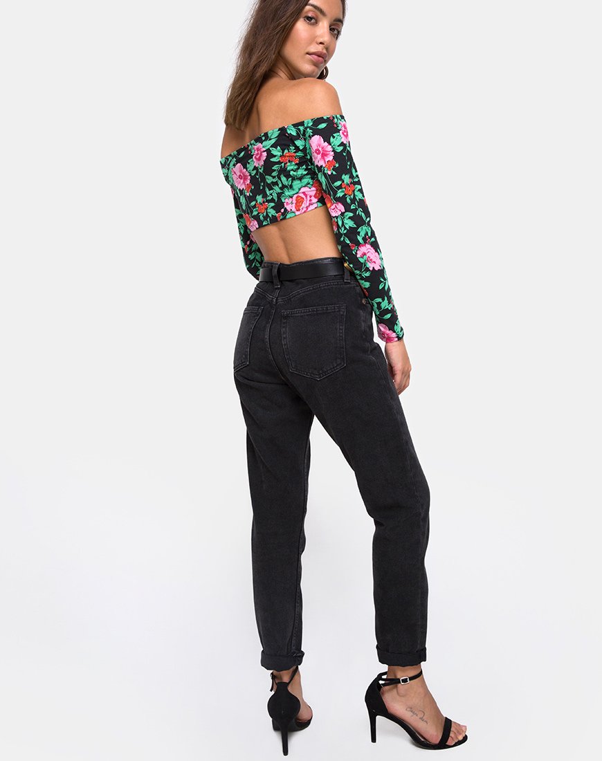 Bild von Coga Crop Top in Flower Fling