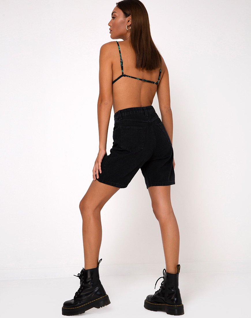 Bild von Colesto Bralet in Hidden Charm Schwarz und Peppermint