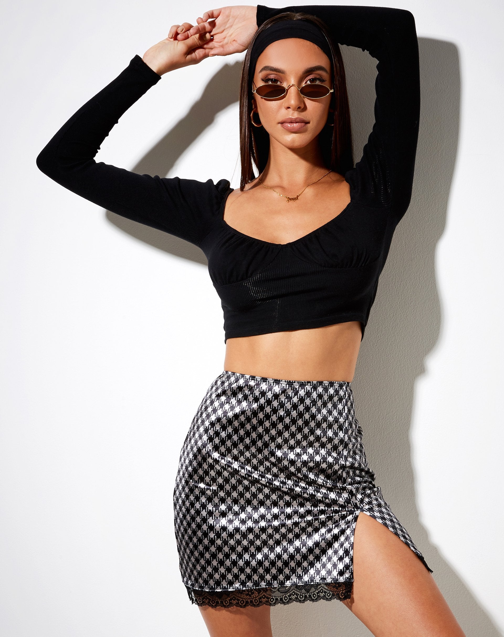Bild von Corla Minirock in Diagonal Dogtooth