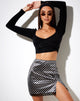 Bild von Corla Minirock in Diagonal Dogtooth