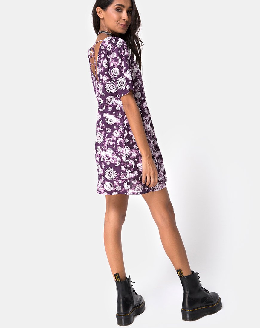 Bild von Crosena Swing Kleid in Lila Zodiac