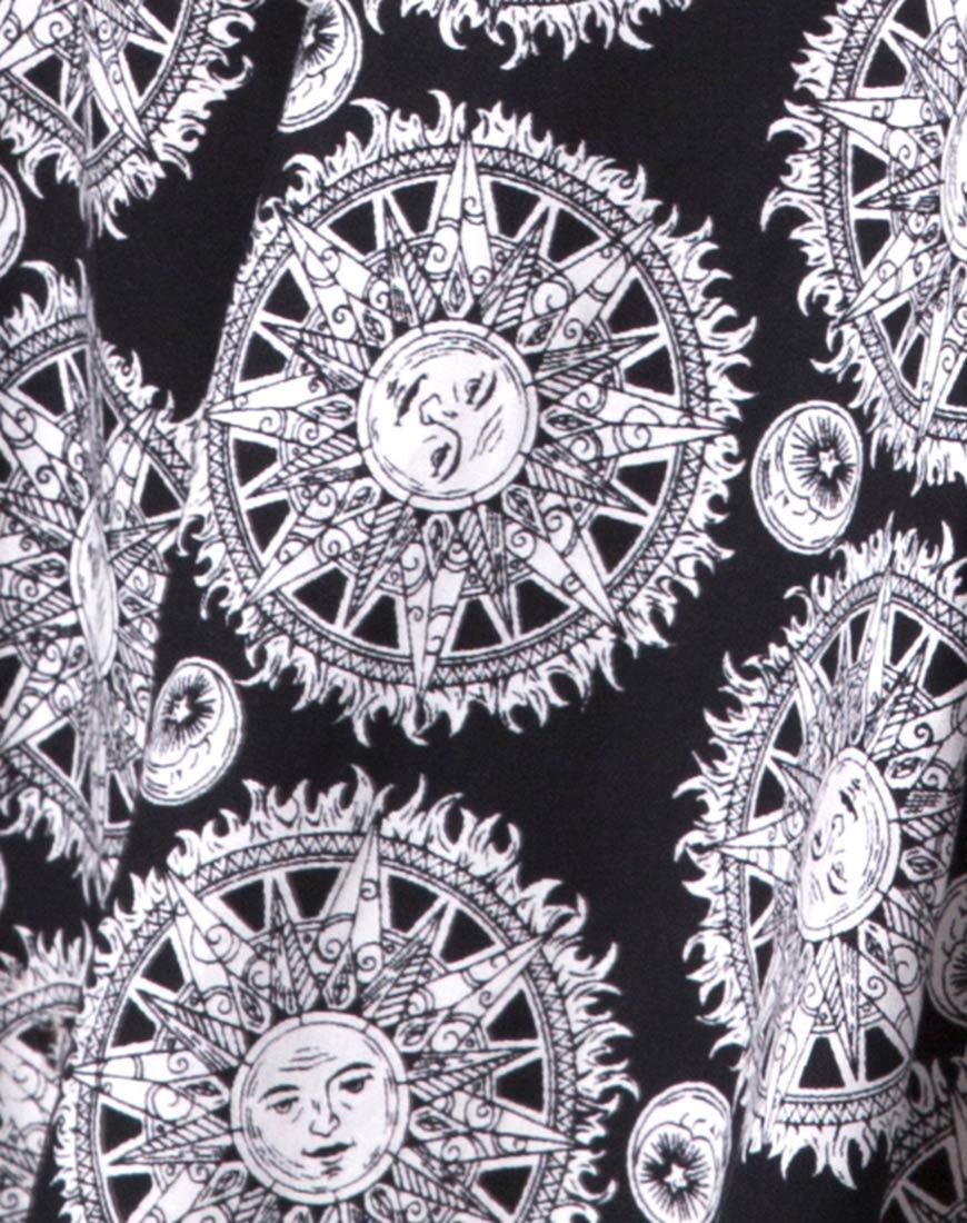 Image of Crosena Kleid in Sonnenuhr Schwarz
