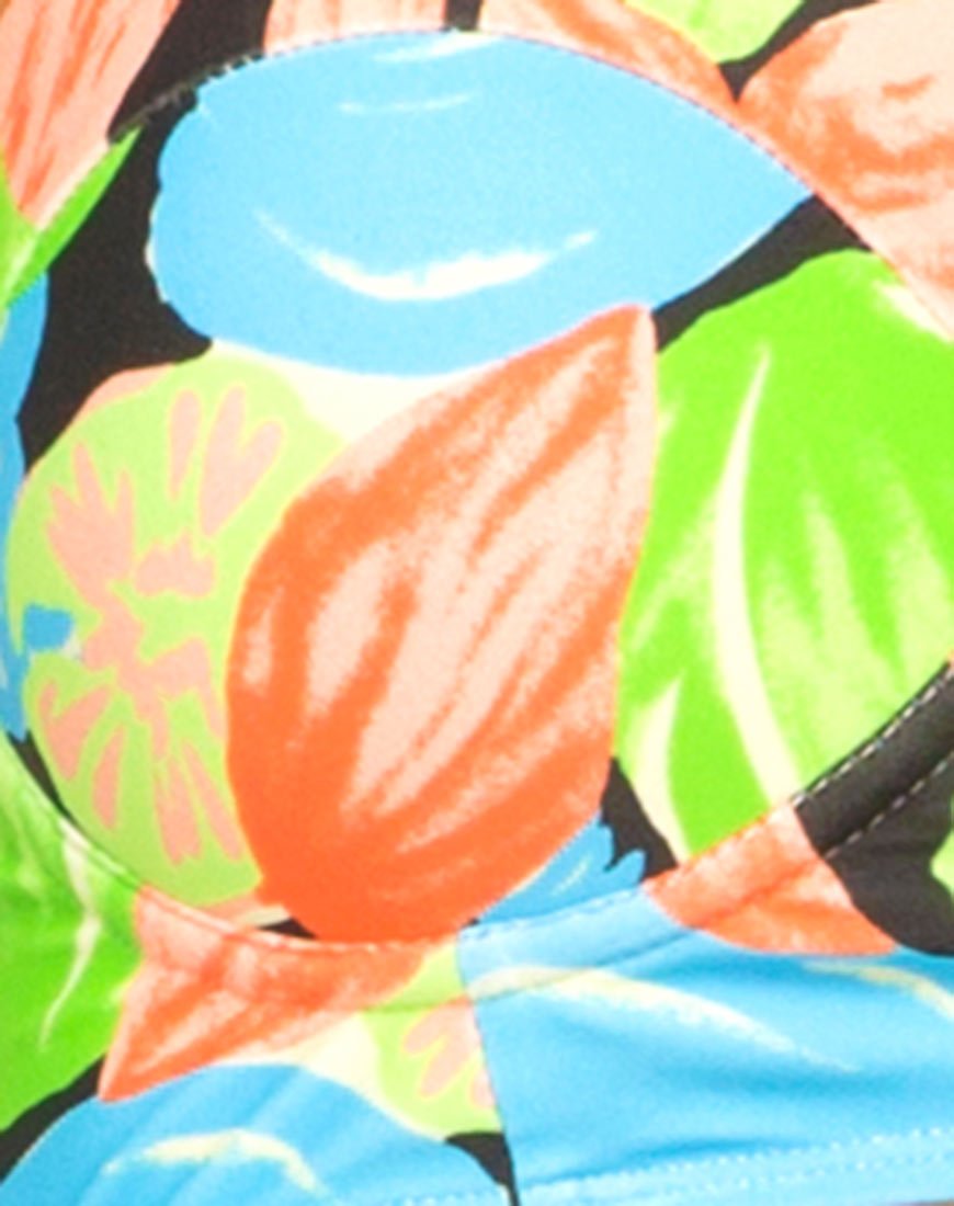 Bild von Crystal Cut Out Bikiniunterteil in Tropicana