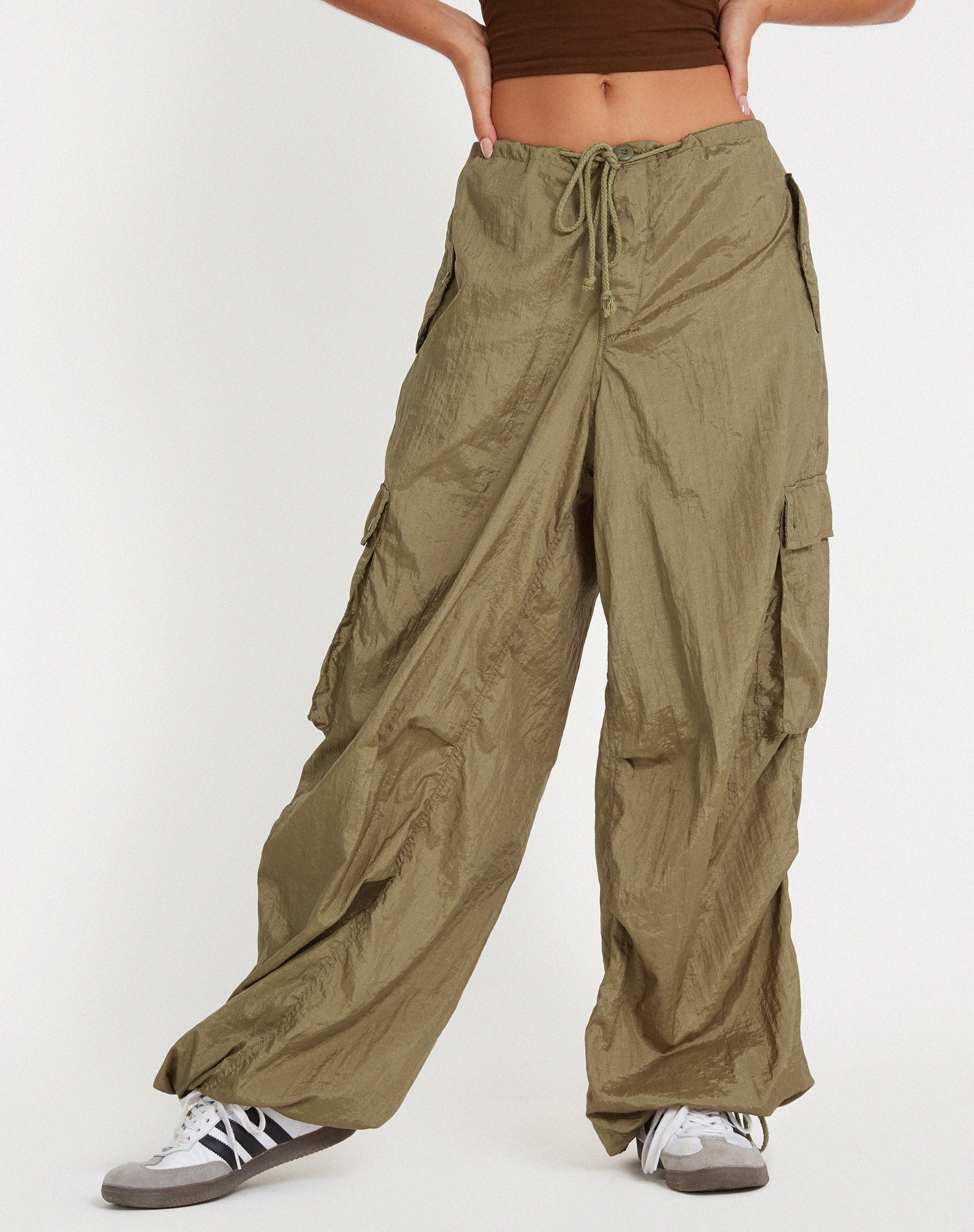 Bild der Cuties Wide Leg Trouser in Silber Gold