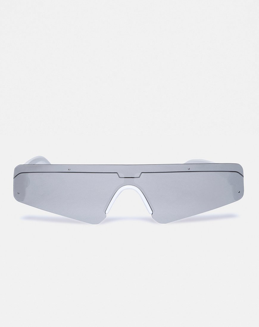 Cyber-Sonnenbrille in Stahl