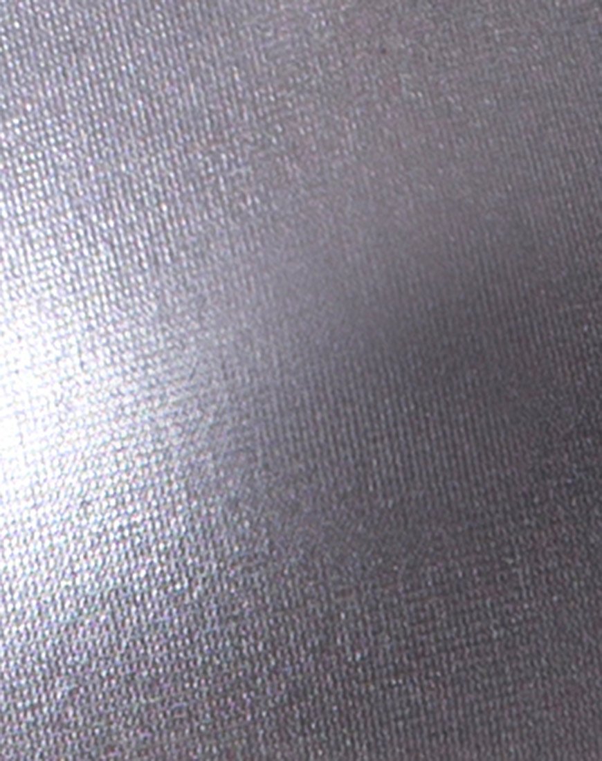 Bild von Katie Top in Metallic-Silber